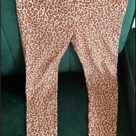 New Leopard Print Yoga Lounge Pants Small - Picture 2 of 3